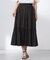 【洗える】シャンブレーツイル ティアード スカート