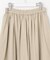 【洗える】シャンブレーツイル ティアード スカート