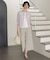 【洗える】GORIAN TWILL クロップド パンツ