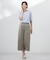 【洗える】GORIAN TWILL クロップド パンツ