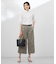 【洗える】GORIAN TWILL クロップド パンツ