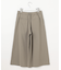 【洗える】GORIAN TWILL クロップド パンツ