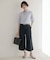 【洗える】GORIAN TWILL クロップド パンツ