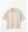 【洗える】COTTON POLYESTER ニットポロ