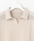 【洗える】COTTON POLYESTER ニットポロ