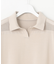 【洗える】COTTON POLYESTER ニットポロ