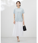 【洗える】COTTON POLYESTER 袖ボタン ニット
