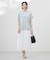 【洗える】COTTON POLYESTER 袖ボタン ニット