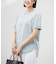【洗える】COTTON POLYESTER 袖ボタン ニット