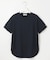 【洗える】COTTON POLYESTER 袖ボタン ニット
