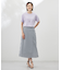 【洗える】COTTON POLYESTER 袖ボタン ニット