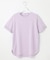 【洗える】COTTON POLYESTER 袖ボタン ニット