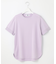 【洗える】COTTON POLYESTER 袖ボタン ニット