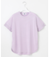 【洗える】COTTON POLYESTER 袖ボタン ニット