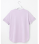 【洗える】COTTON POLYESTER 袖ボタン ニット