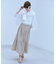 【洗える】スムースジャージー ノースリーブ カットソー