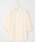 【WEB限定カラーあり・洗える】Sheer Vis リネン バンドカラー ブラウス