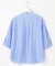 【WEB限定カラーあり・洗える】Sheer Vis リネン バンドカラー ブラウス