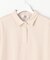 【洗える】コットンリネンジャージー ポロ カットソー