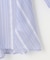 【洗える】SHEERストライプ ペプラム シャツ ブラウス