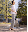 【セットアップ対応・洗える・撥水】コットンFITTY ストレート パンツ