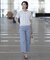 【ご好評につき新色追加・セットアップ対応・人気素材】コットンFITTY ストレート パンツ