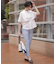 【セットアップ対応・洗える・撥水】コットンFITTY テーパード パンツ