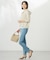 【WEB限定カラーあり・洗える】SHEER LIGHT KNIT ラメ パーカー
