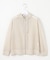 【WEB限定カラーあり・洗える】SHEER LIGHT KNIT ラメ パーカー