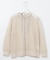 【WEB限定カラーあり・洗える】SHEER LIGHT KNIT ラメ パーカー