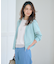 【WEB限定カラーあり・洗える】SHEER LIGHT KNIT ラメ パーカー