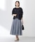 【WEB限定カラーあり・洗える】SHEER LIGHT KNIT ラメ パーカー