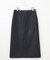 【洗える】シャンブレーサテン ナロー スカート