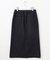 【洗える】シャンブレーサテン ナロー スカート