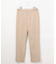 【WEB限定・洗える】シャンブレーサテン テーパード パンツ