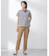 【WEB限定・洗える】シャンブレーサテン テーパード パンツ