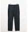 【WEB限定・洗える】シャンブレーサテン テーパード パンツ