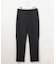 【WEB限定・洗える】シャンブレーサテン テーパード パンツ