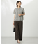 【WEB限定カラーあり・洗える】シアーチェック カットソー