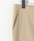 【洗える】セルロースリネンストレッチ テーパード パンツ
