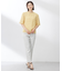 【洗える】SHEER チェック フレアスリーブ ブラウス