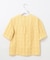 【洗える】SHEER チェック フレアスリーブ ブラウス