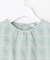 【洗える】SHEER チェック フレアスリーブ ブラウス