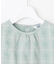 【洗える】SHEER チェック フレアスリーブ ブラウス