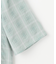 【洗える】SHEER チェック フレアスリーブ ブラウス