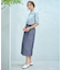 【洗える】LIBERTY バンドカラー ブラウス