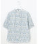 【洗える】LIBERTY バンドカラー ブラウス