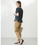 【WEB限定カラーあり・洗える】レースドッキング カットソー