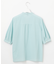 【洗える】SHEER ギンガム スキッパー ブラウス