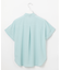 【洗える】SHEER ギンガム シャツ ブラウス